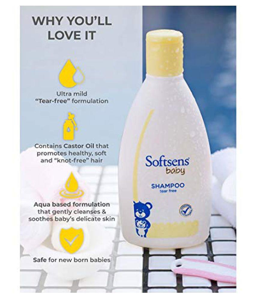 Softsens Natural Baby Shampoo 800 ml ( 4 pcs )