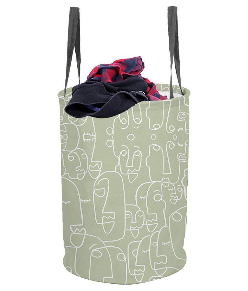 Exclusive Men PrettyKrafts Non-Woven Laundry Bag - White 2025 at ShopCircuit | ONDC
