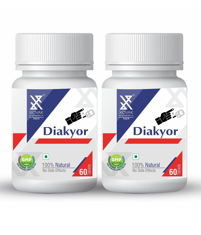 xovak pharmtech Ayurvedic Diakyor For Diabetes Tablet 100 gm Pack Of 2