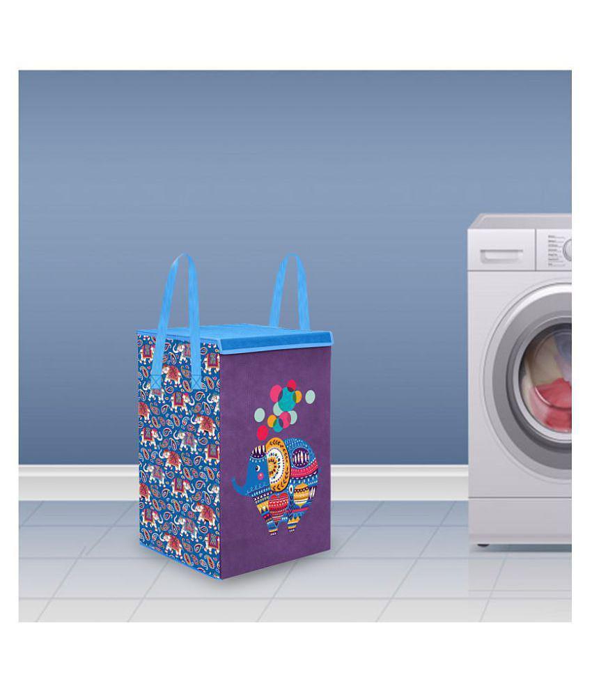 Best Men PrettyKrafts Non-Woven Laundry Bag - Purple 2025 at ShopCircuit | ONDC