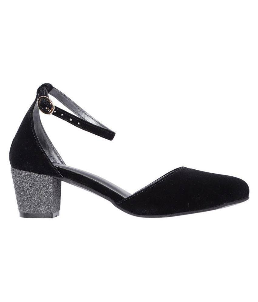 MARC LOIRE Black Block Heels - None