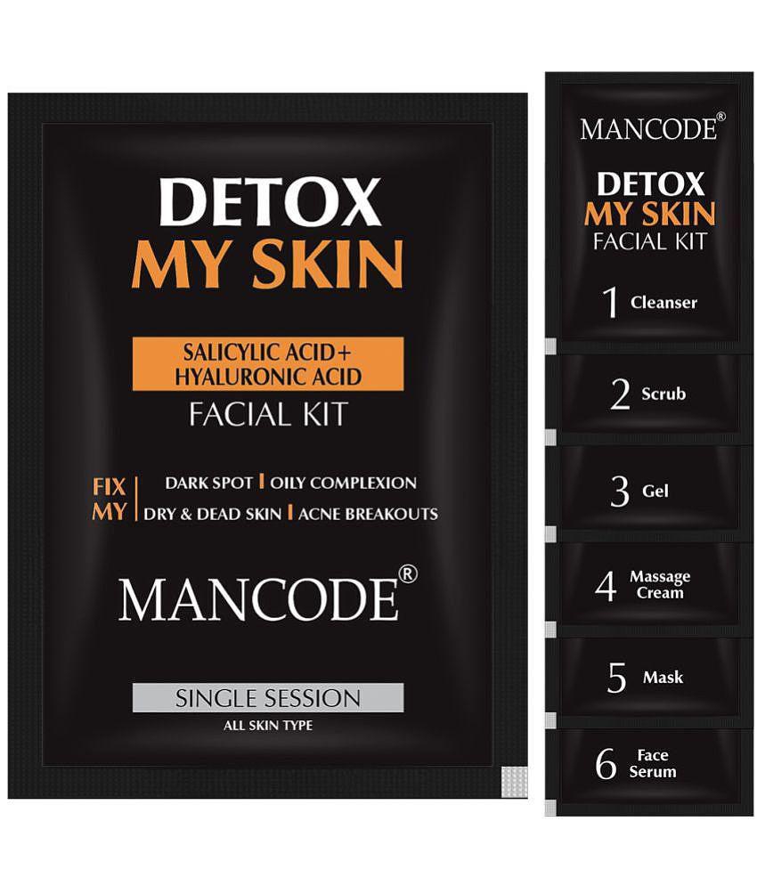 Mancode - Natural Glow Facial Kit For All Skin Type ( Pack of 1 )