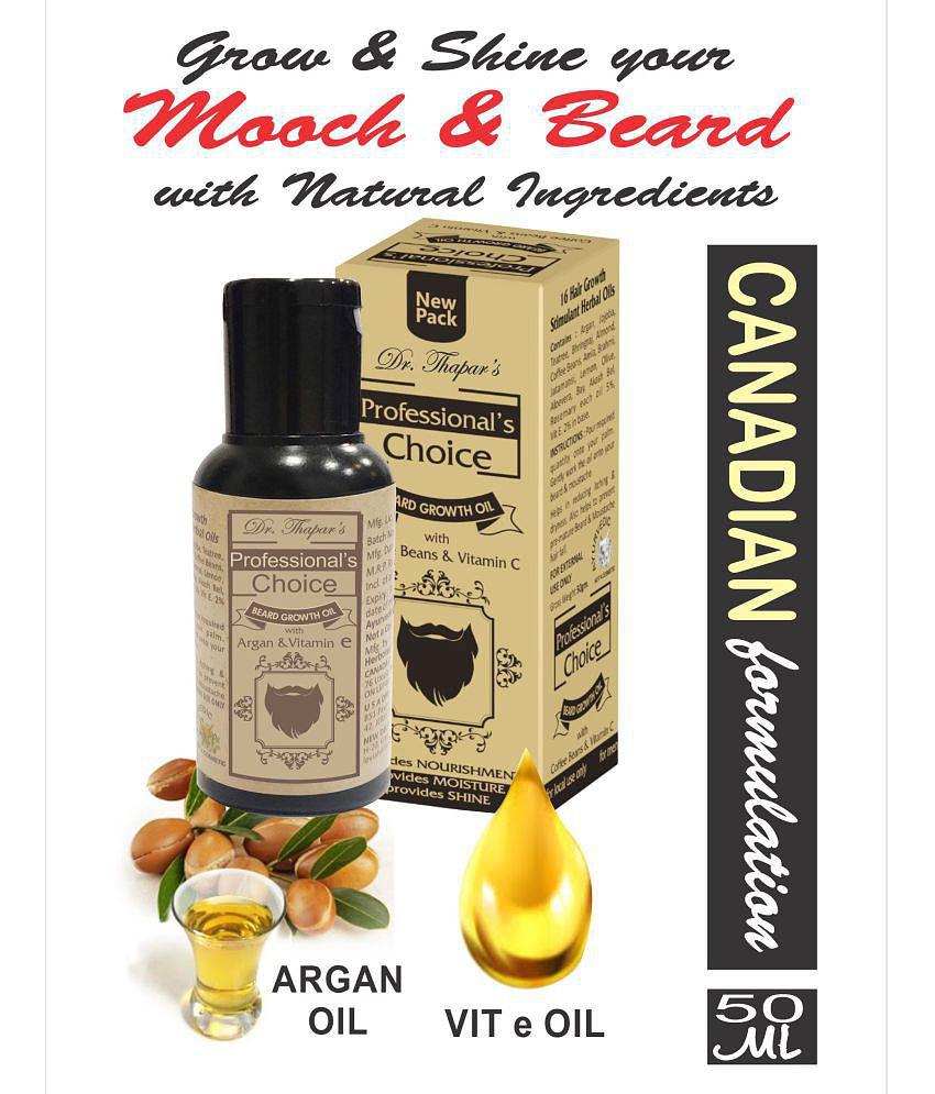 Professional's Choice Dr.THAPARs Beard Oil Argan VitE 50 ml