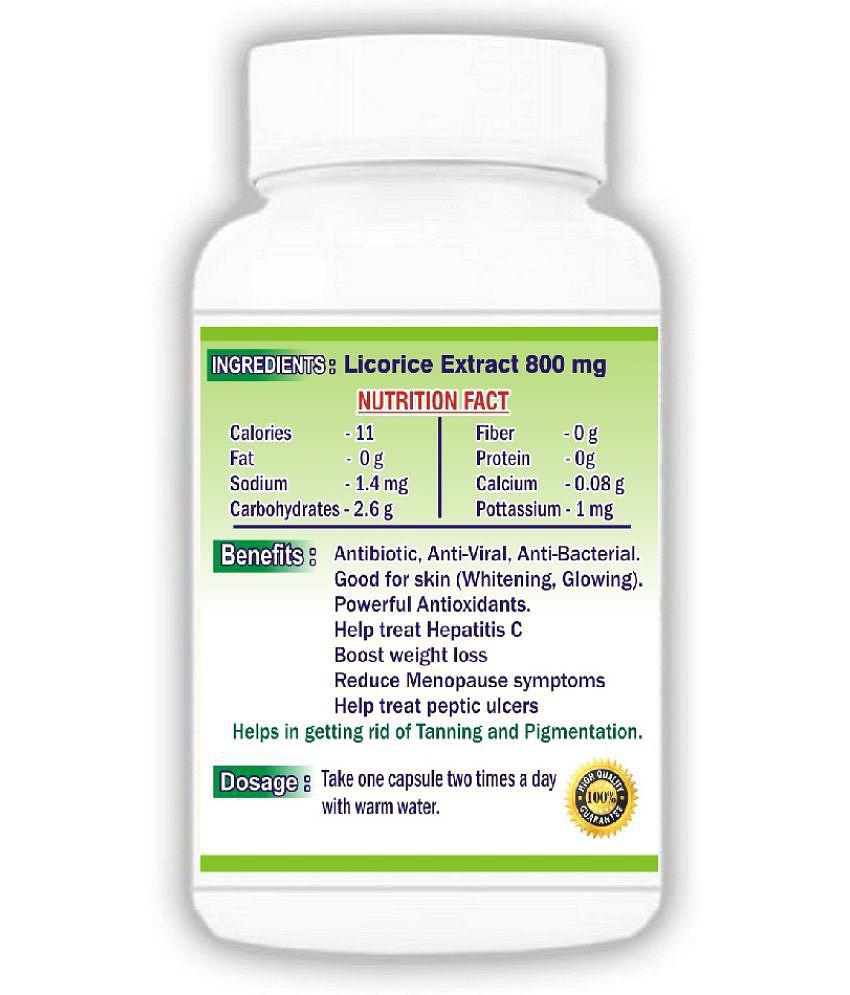 BioMed Licorice Capsule 90 no.s Pack Of 1