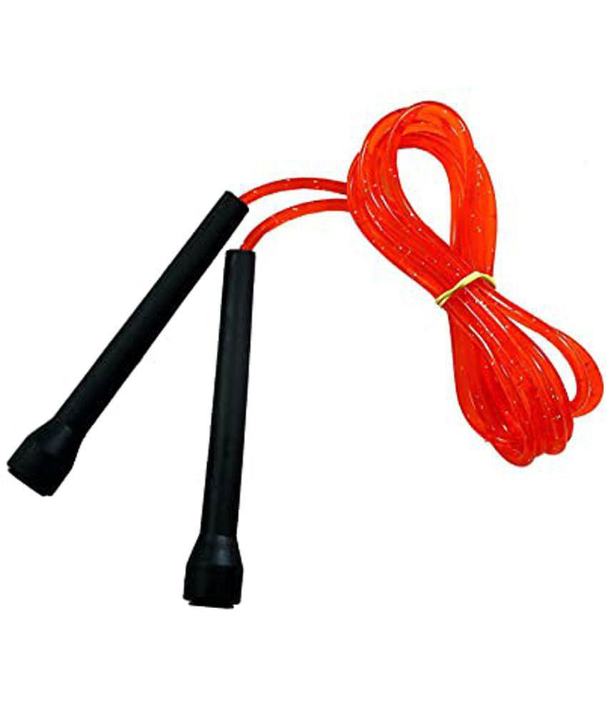Finest Sleek Pencil Skipping Rope Gym Fitness - Red