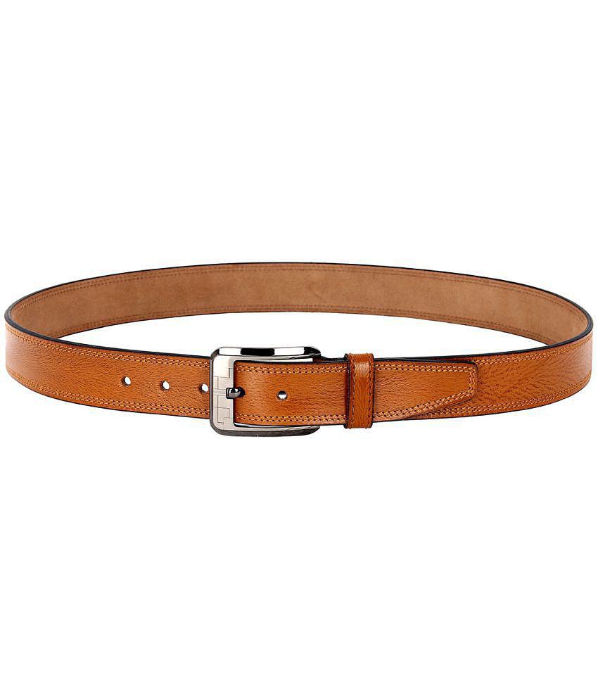 Elegant Men Leather World - Leather Men's Casual Belt ( Pack of 1 ) - None 2025 at ShopCircuit |