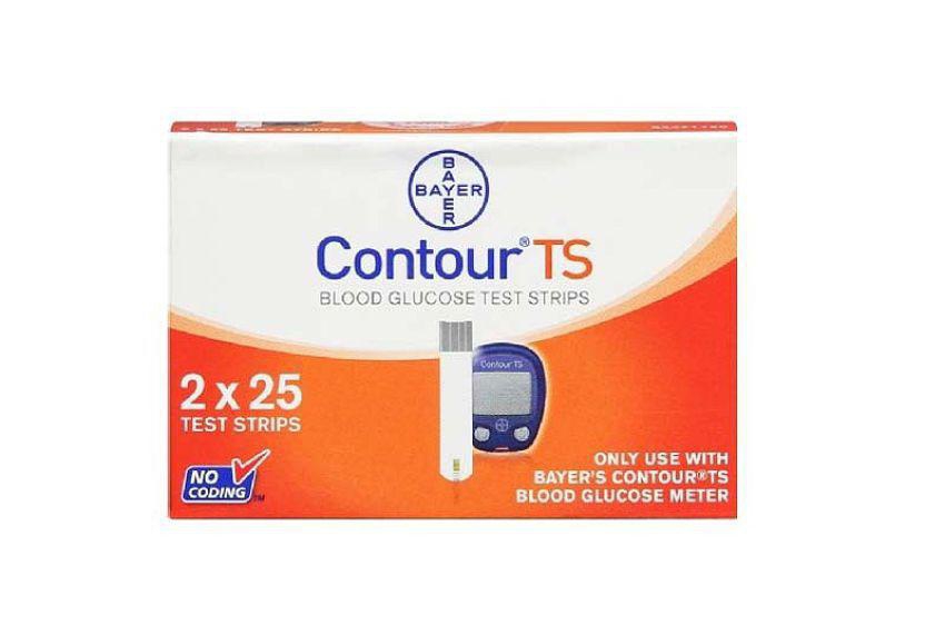 Bayer Contour TS 50strips Contour TS Strips 50 (25x2) Expiry Jan 2024