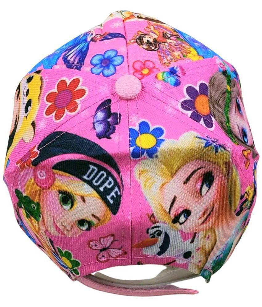 Premium Men Zacharias Girl's Kids Cotton Cap kc-16-Pink- (Pack of 1) (1-4 Years) - None 2025 at 