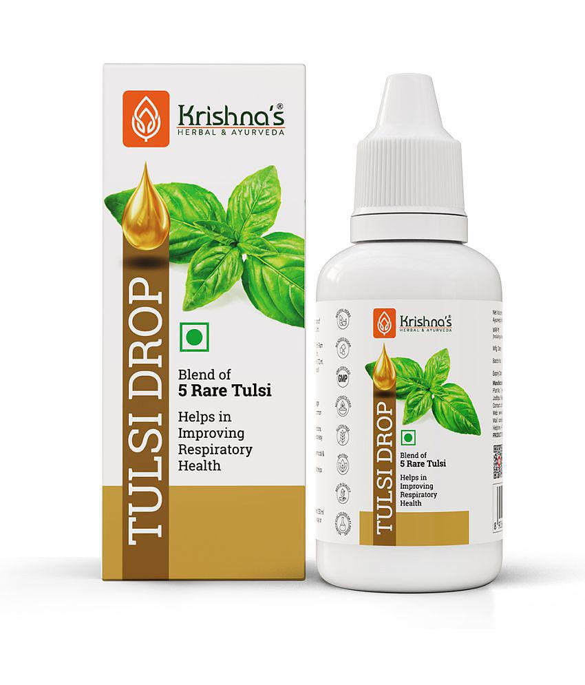 Krishna's Herbal & Ayurveda Tulsi Drop 30ml