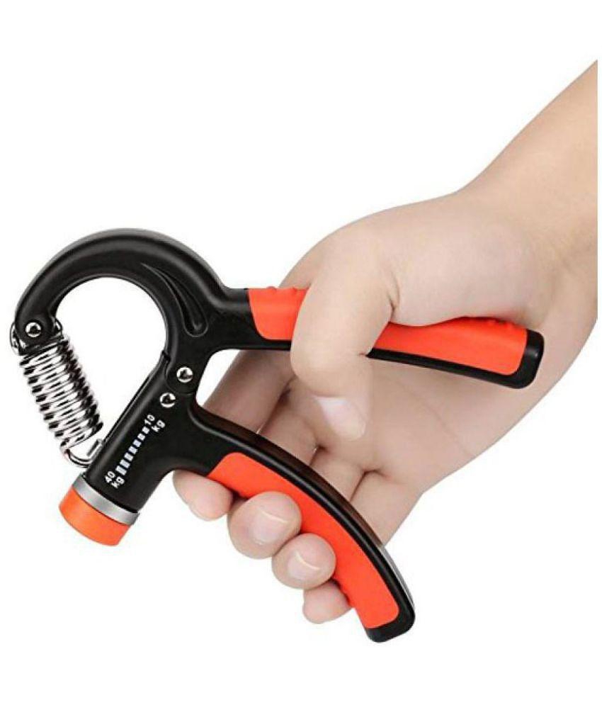 ODDISH Adjustable Resistance 22-88Lbs (10-40kg) Hand Grip Strengthener for Men & Women Gym Workout & Home Use Forearm Exercise - Orange