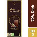 Cadbury Bournville Rich Cocoa 70 Dark Chocolate Bar 80 G