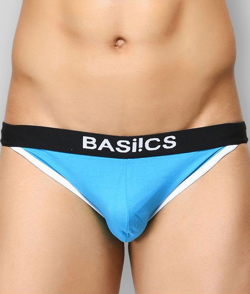 Premium Men BASIICS By La Intimo - Multicolor Cotton Men's Briefs ( Pack of 2 ) - XL 2025 at Sho