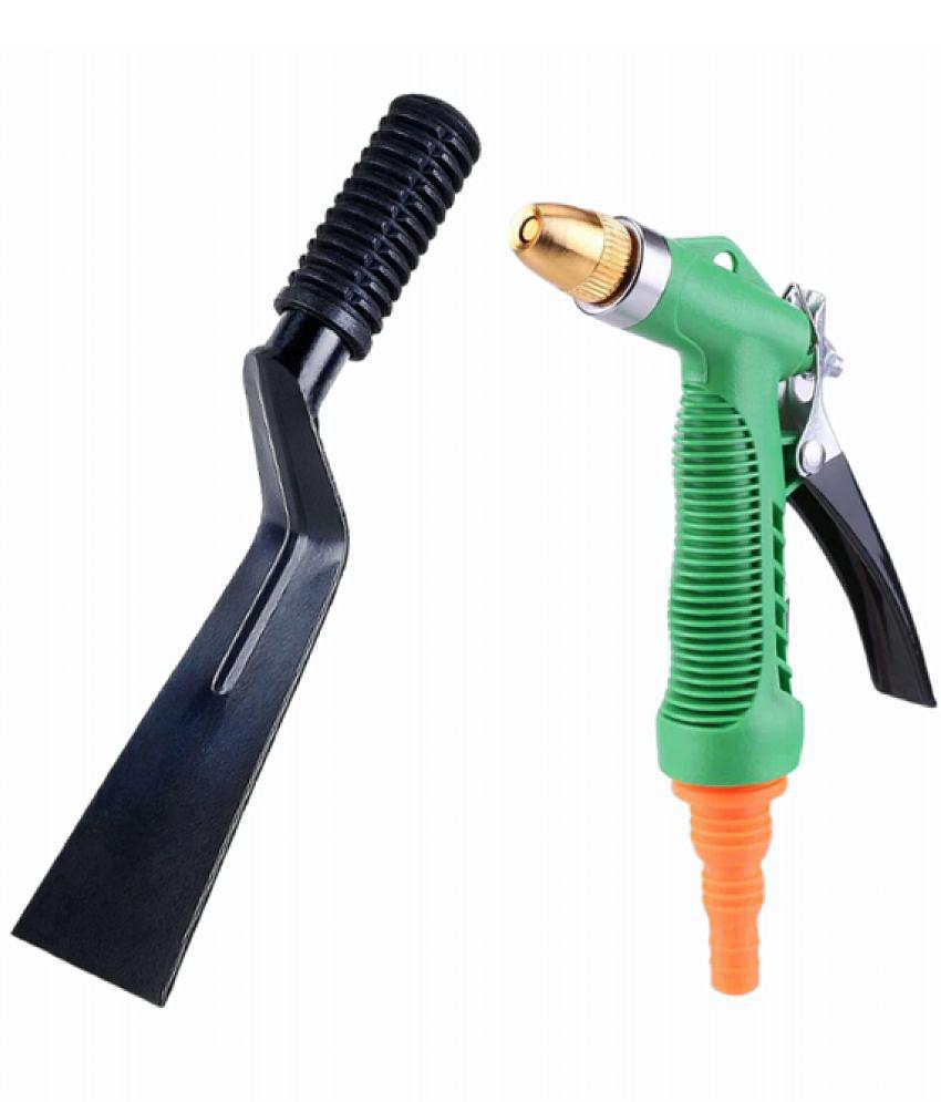 Tapixaa Car Washing / Gardening Water Spray Gun Microfiber Plastic Gadget Tool