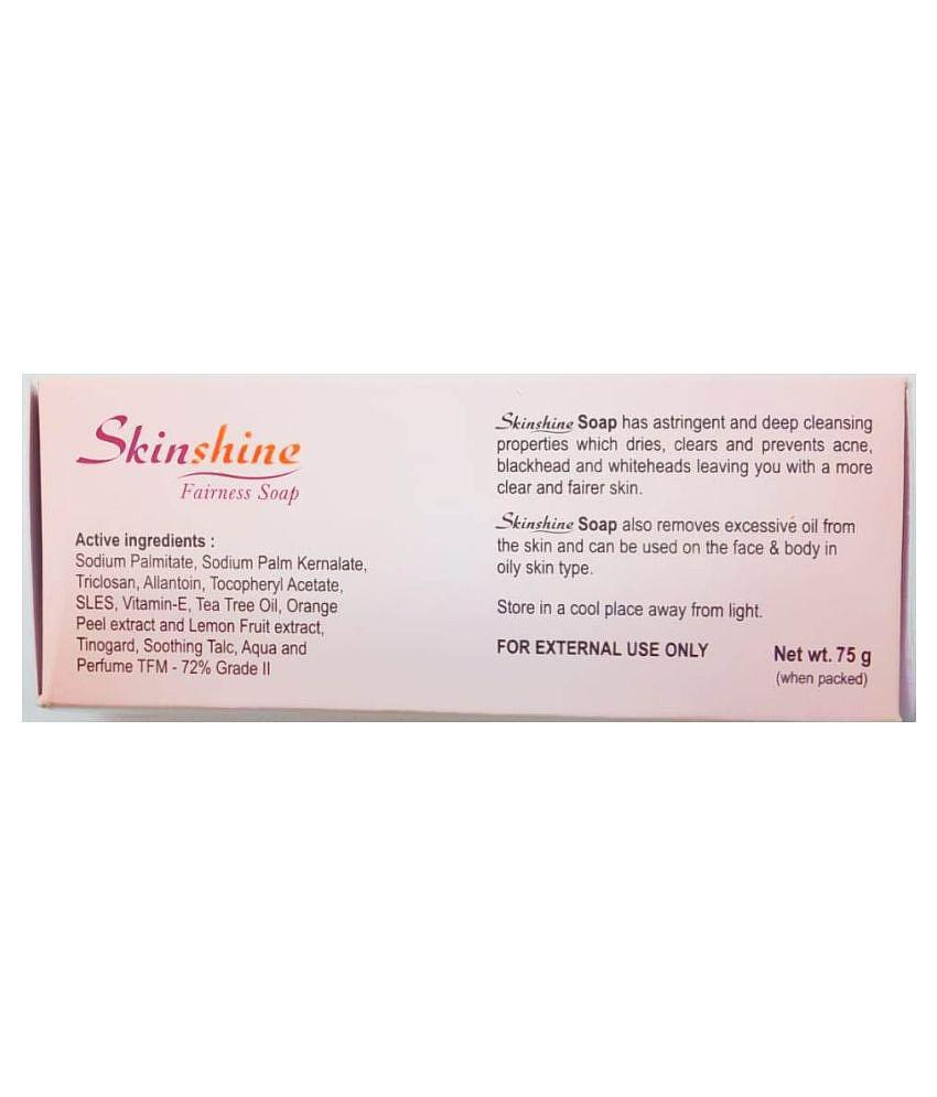 Skinshine Fairness Soap Soap 75 g Pack of 6