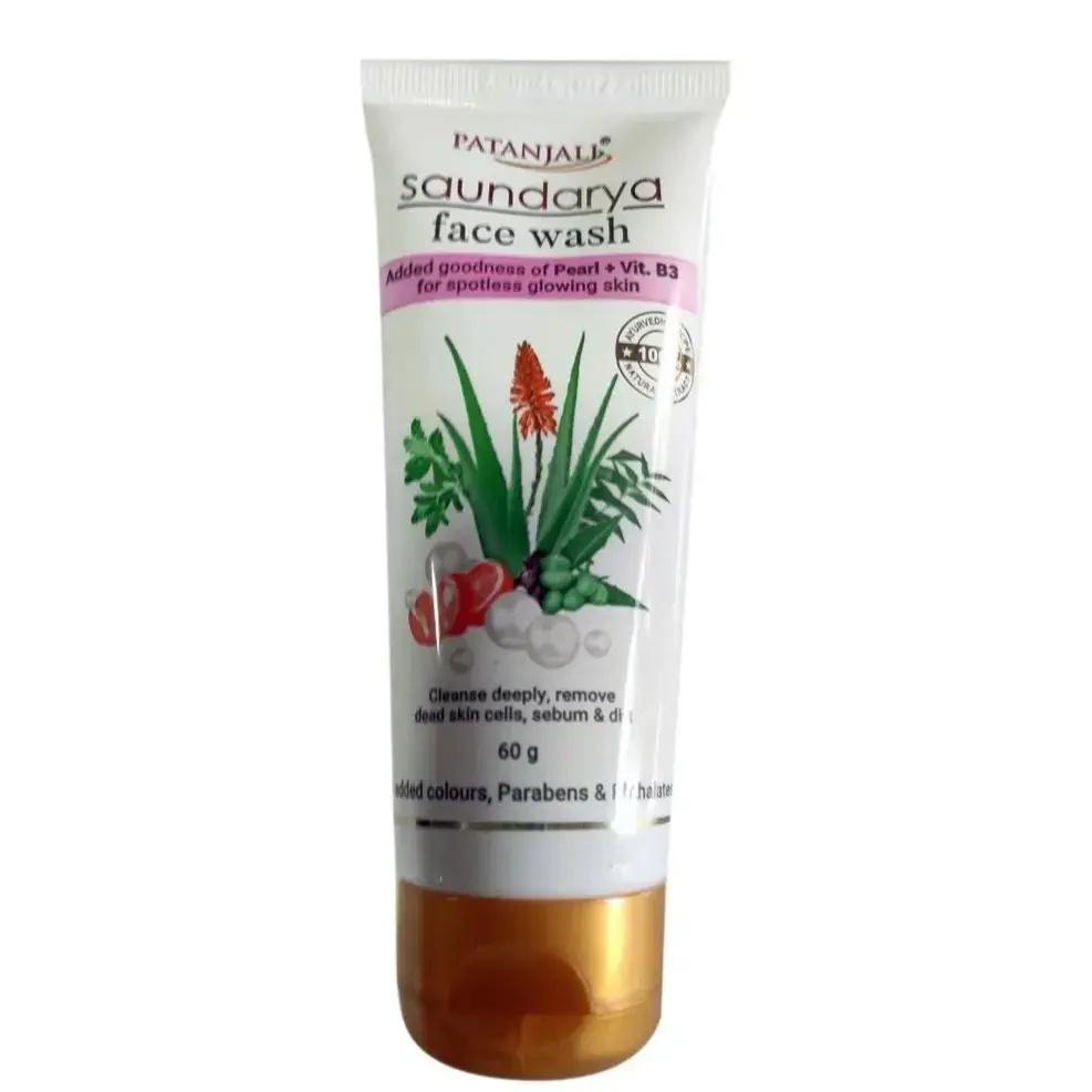 Patanjali Saundarya Face Wash 60 Gms