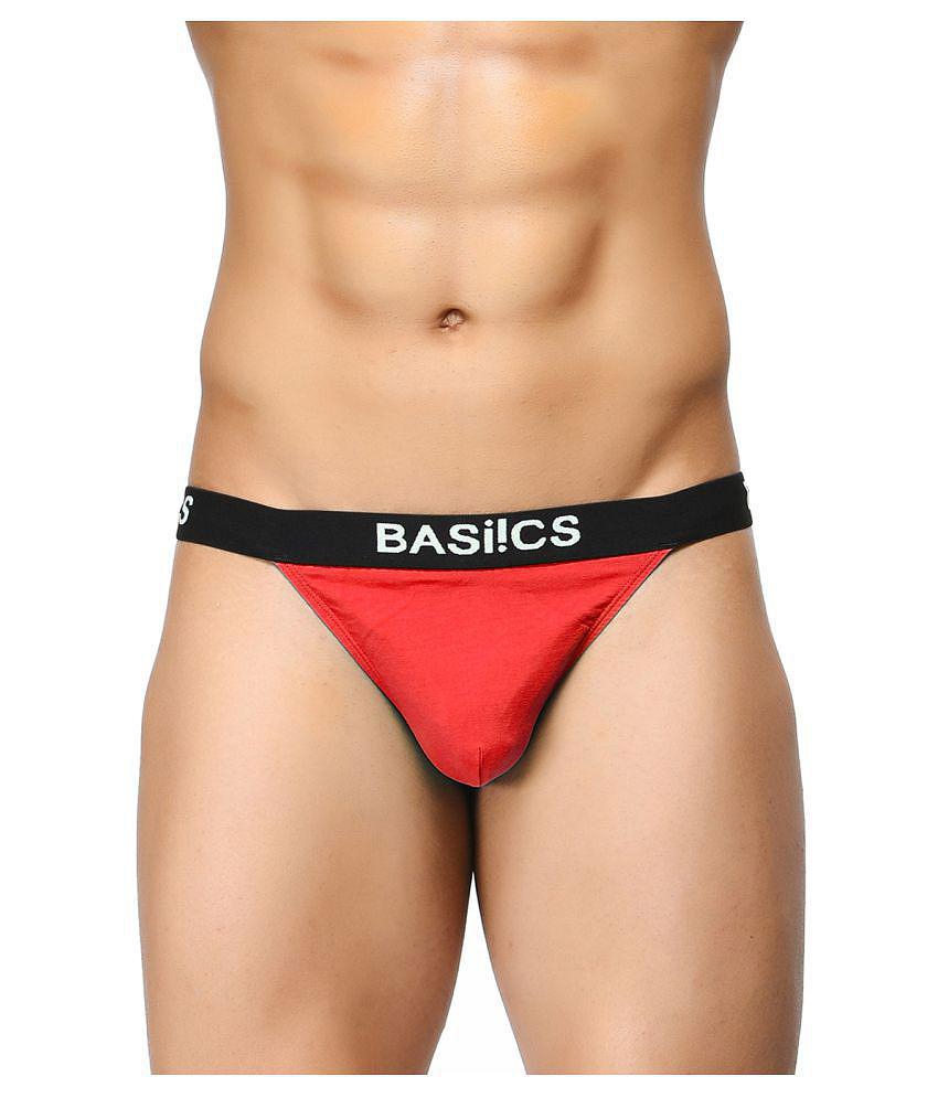 Chic Men BASIICS By La Intimo - Multicolor Cotton Mens Thongs ( Pack of 3 ) - M 2025 at ShopCirc