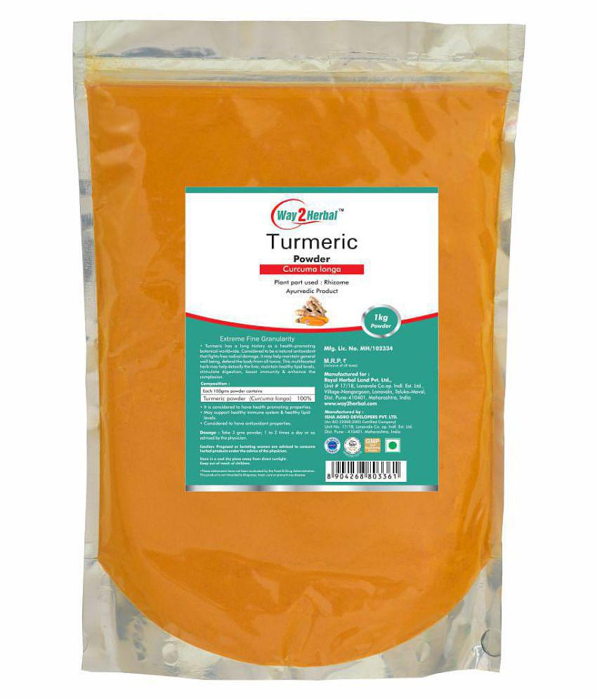 Way2Herbal Turmeric    Powder 1 kg