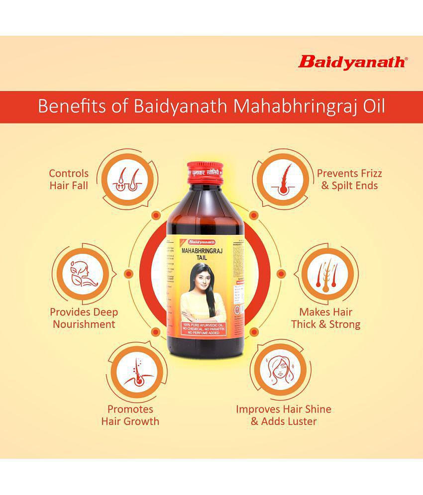 Baidyanath Mahabhringraj Ayurvedic Hair Oil 100ml