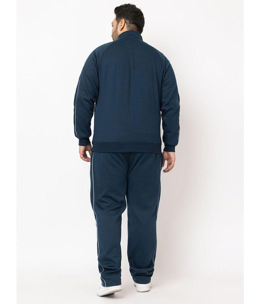 YHA - Light Blue Fleece Regular Fit Mens Tracksuit ( Pack of 1 ) - None