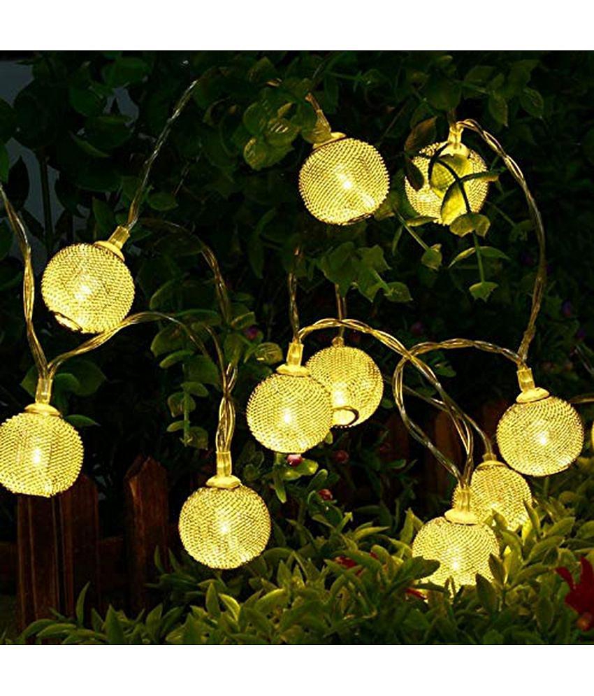 VARKAUS - Gold 3Mtr String Light ( Pack of 1 ) - Gold