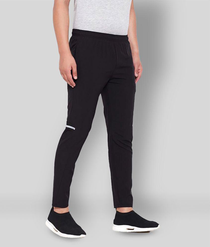 RANBOLT - Black Polyester Men's Trackpants ( Pack of 1 ) - M