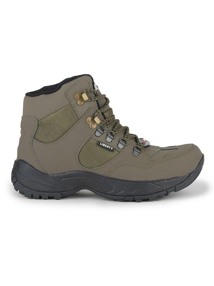 Trendy Women Liberty - Green Men's Hiking & Trekking Boots - None 2025 at ShopCircuit | ONDC