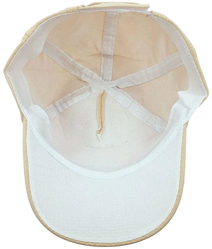 Top Men Zacharias Girl's Kids Cotton Beret Golf Cap kc-25 (Beige_1-4 Years) (Pack of 1) - None 2
