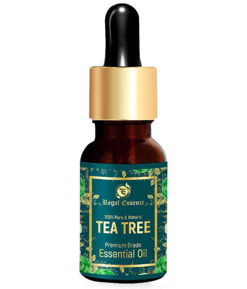 Regal Essence Tea Tree Essential Oil For Healthy Skin, Face, Hair For Dandruff & Stress 15 ML Pack of 1