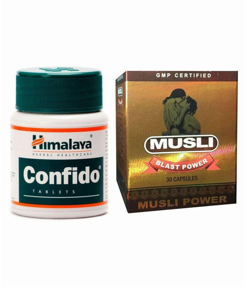 Himalaya Confido Tablets 60 no.s & Musli Blast Power Capsule 30 no.s