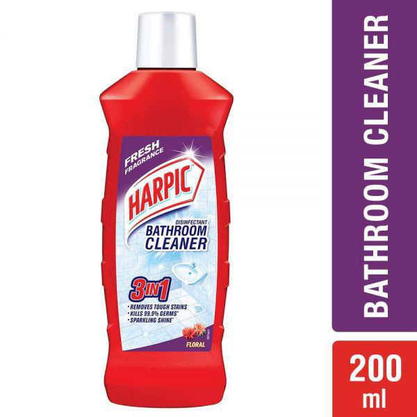 Harpic Disinfectant Bathroom Cleaner Floral 200Ml