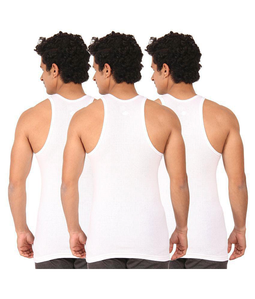 TT Multi Sleeveless Vests Pack of 3 - 100