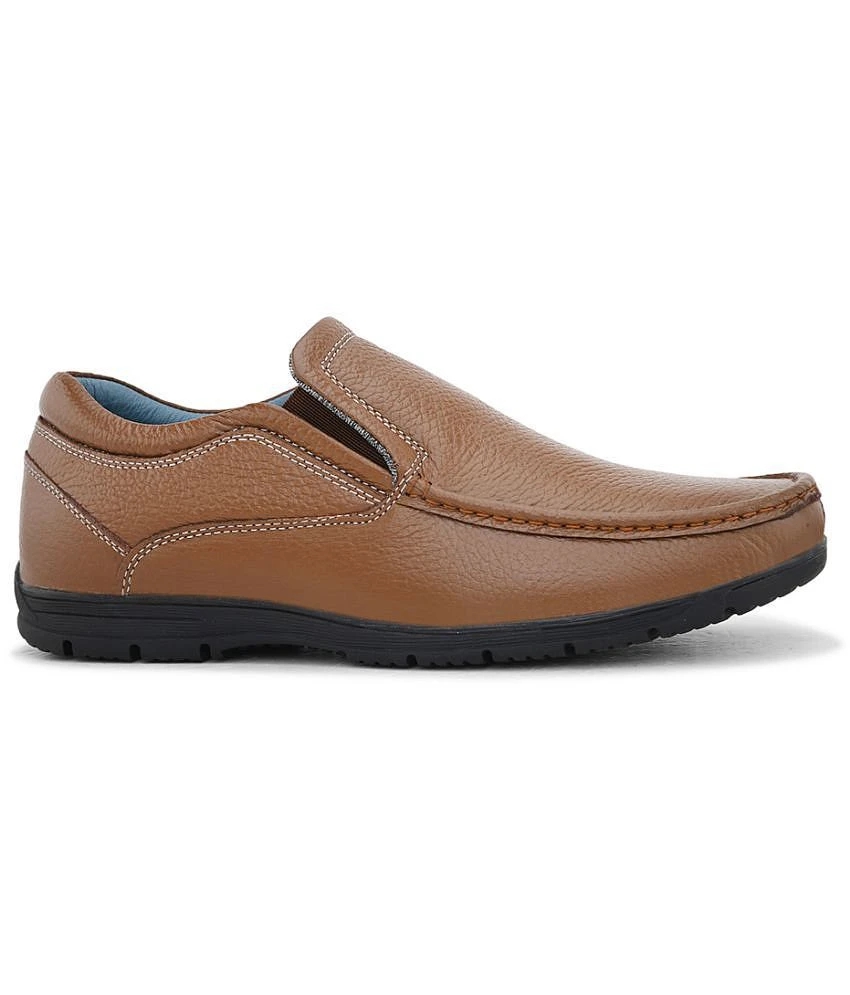 Top Men Fashion Victim Brown Mens Slip On Formal Shoes - None 2025 at ShopCircuit | ONDC