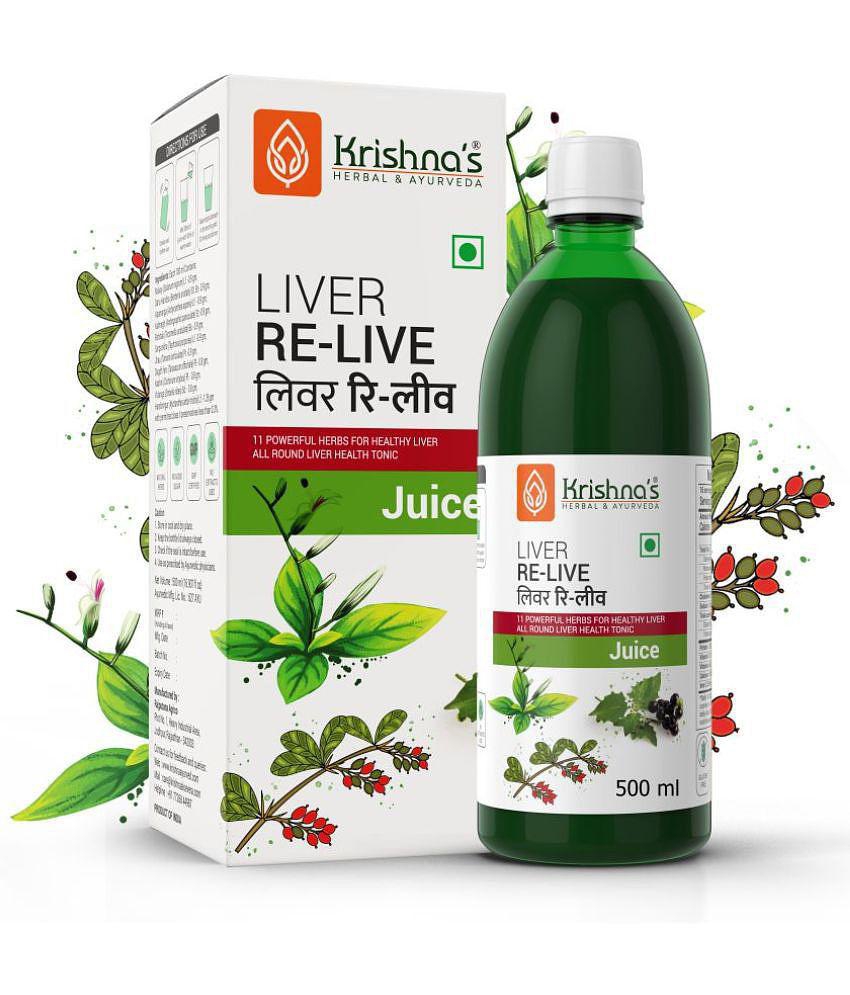 Krishna's Herbal & Ayurveda Liver Re-live Juice 500ml