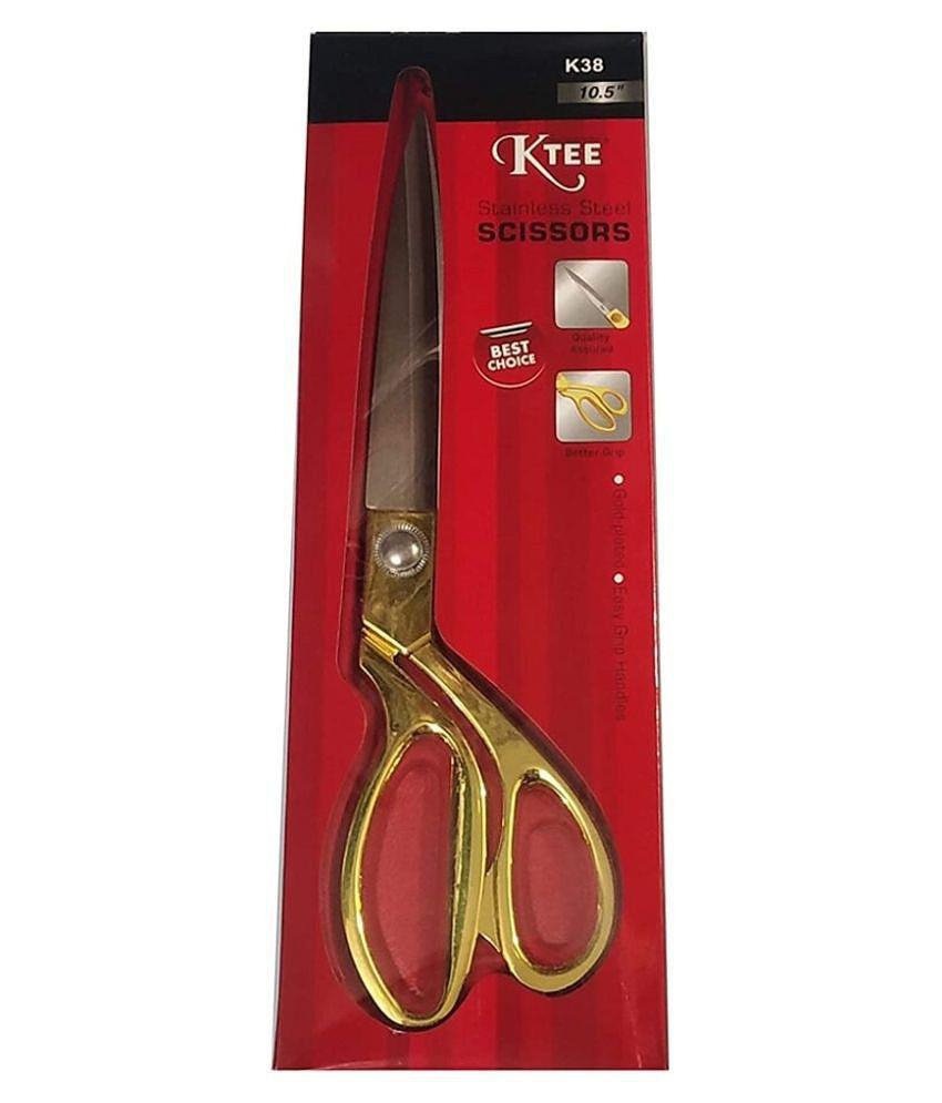 Beautiful Golden Handle Scissors 10.5