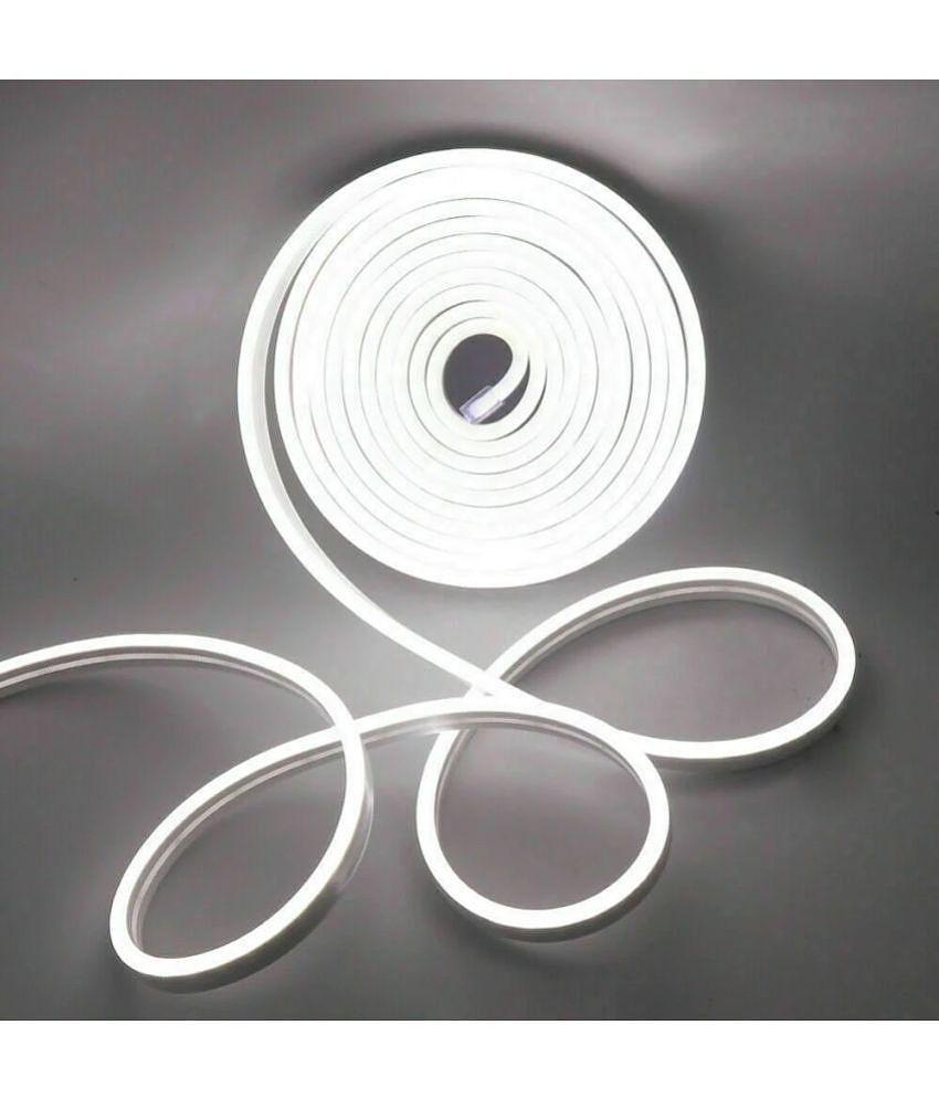 DAYBETTER - White 5Mtr Neon Light ( Pack of 1 ) - White