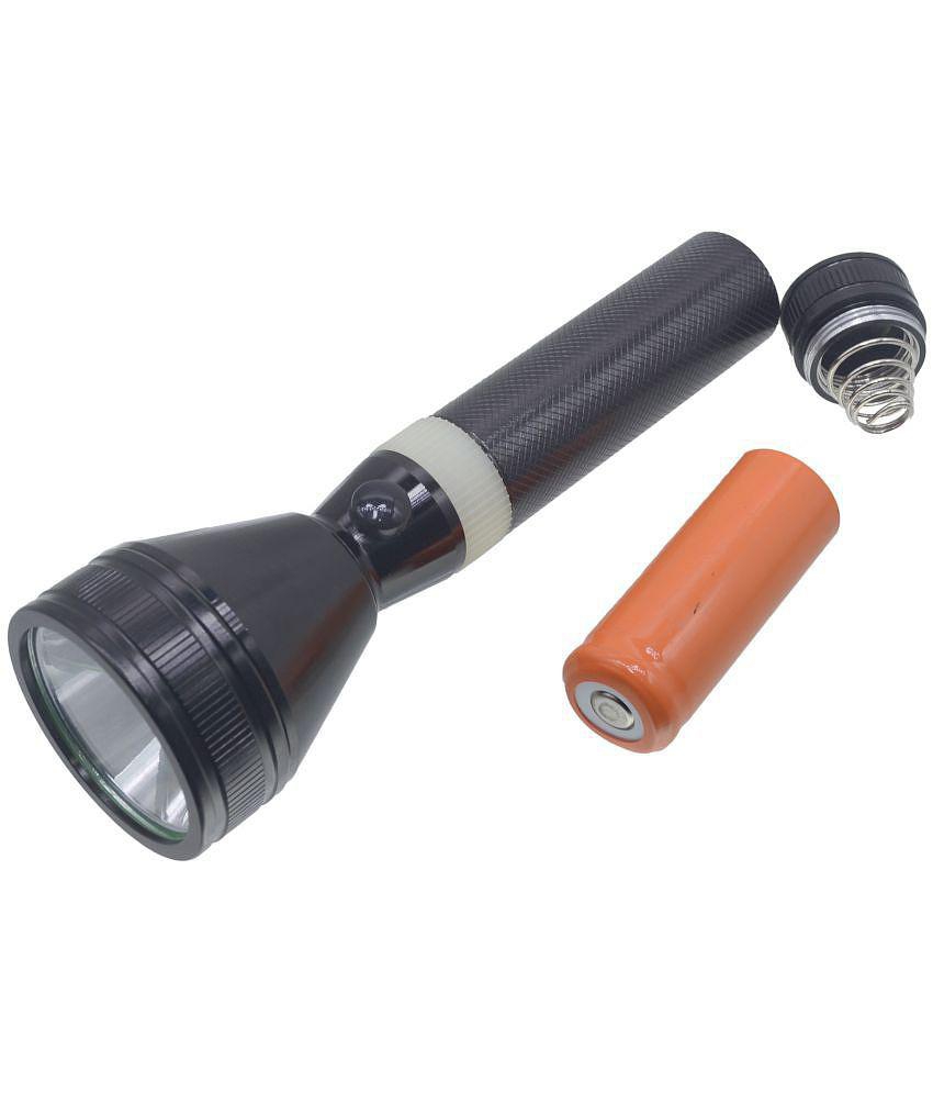 JMALL - 50W Rechargeable Flashlight Torch ( Pack of 1 )