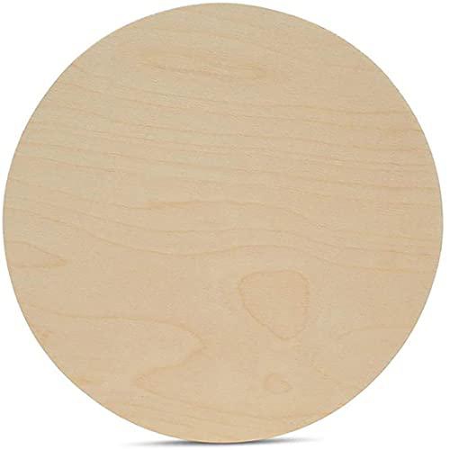 Buy Whittlewud Baltic Birch Plywood Sheet Blank Circle Craft Wood Sheet ...