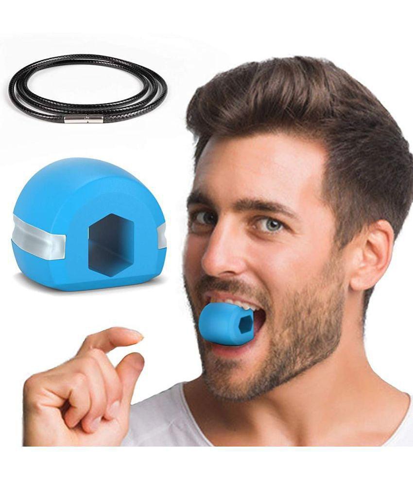 Jawline Exerciser Tool for Men and Women Jaw, Face, and Neck Fat Reducer Mouth Exerciser Jawline Shaper Jawline Maker - Define Your Jawline, Slim and Tone Your Face for Men & Women - Blue