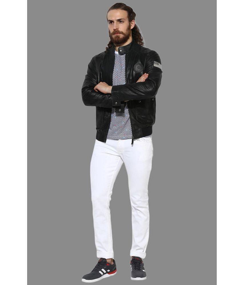 x20 - White Denim Skinny Fit Men's Jeans ( Pack of 1 ) - None