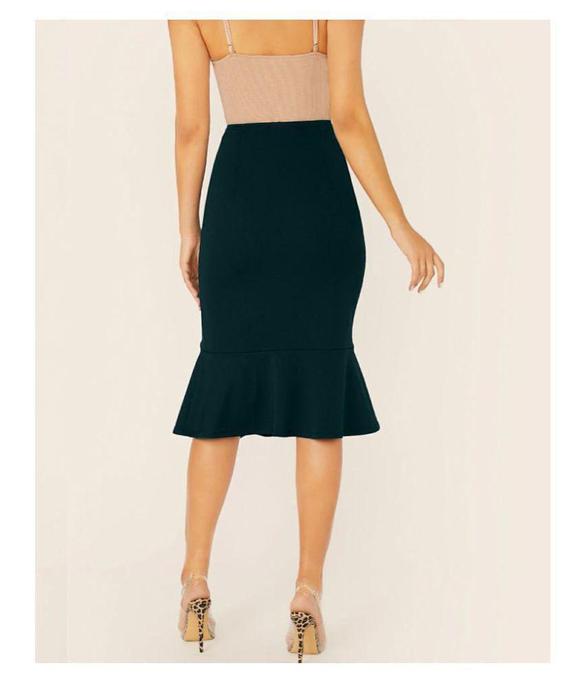 Exclusive Men Addyvero Cotton Lycra Ruffled skirt - Green Single - 34 2025 at ShopCircuit | ONDC