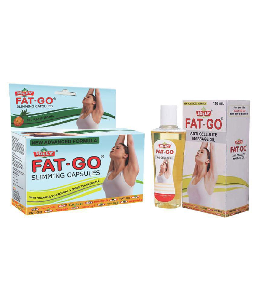 Jolly Fat Go Capsule and Oil 2 gm Pack Of 2