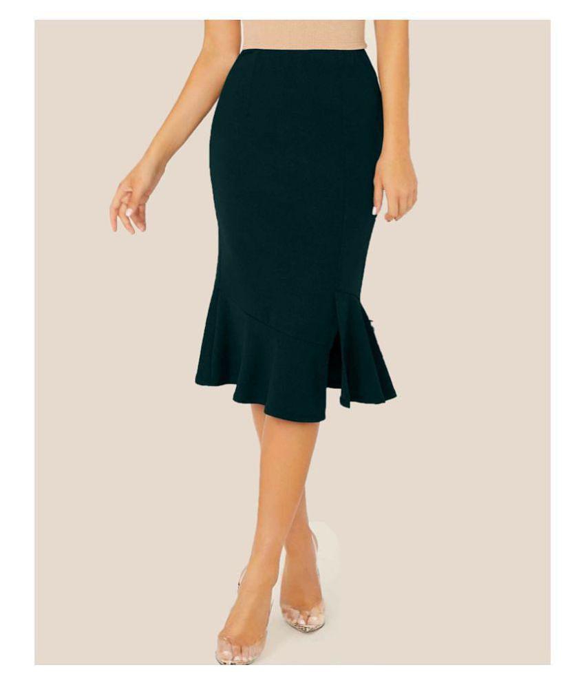 Exclusive Men Addyvero Cotton Lycra Ruffled skirt - Green Single - 34 2025 at ShopCircuit | ONDC