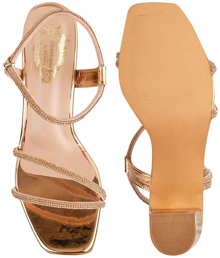 Shoetopia - Brown Women''s Sandal Heels - None