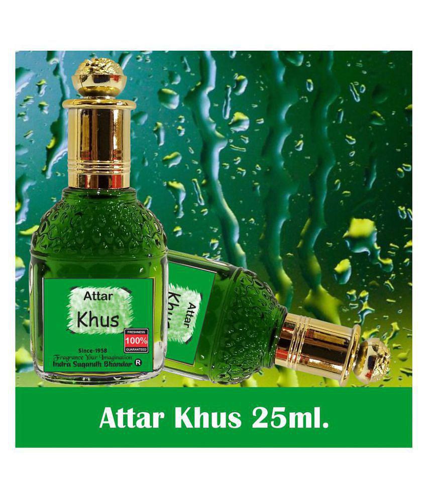 INDRA SUGANDH BHANDAR - Malabari Ruh Khus Attar For Men & Women 25ml Pack Of 1