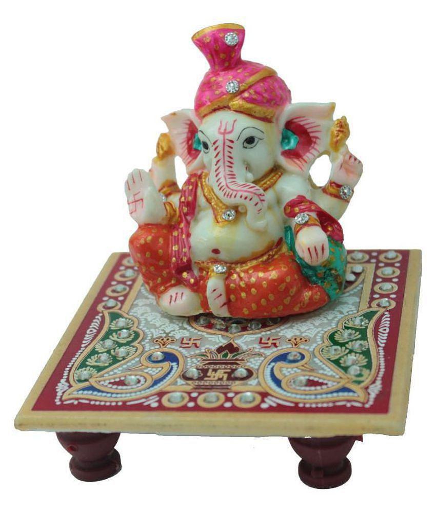 RK GLOBAL KSG - Marble Religious Showpiece (Pack of 1)