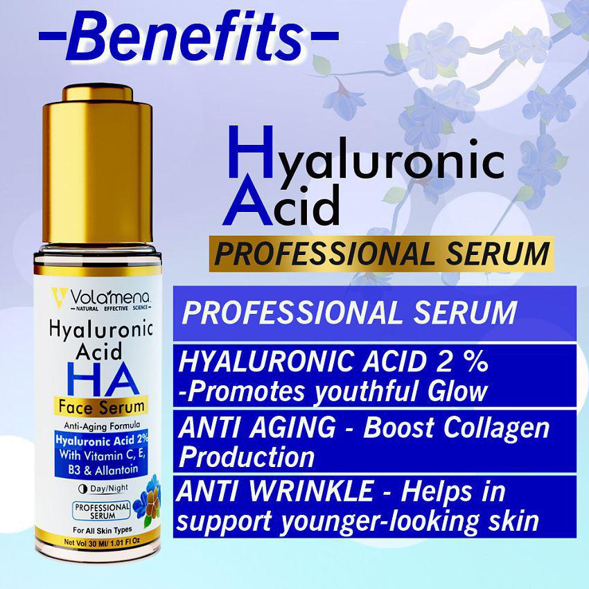 Volamena Hyaluronic Acid Professional Face Serum Face Serum 30 mL