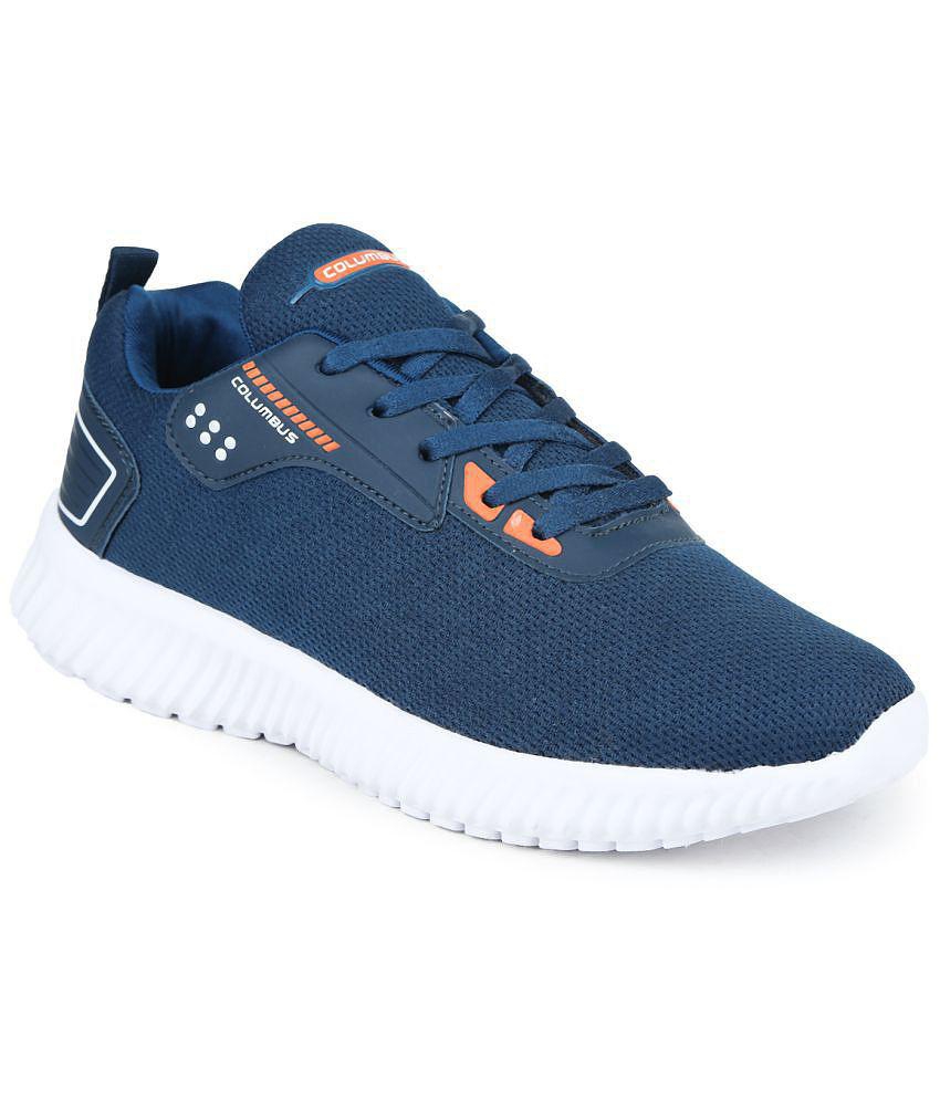 Columbus - KINETIC Sports Shoes Blue Men's Sports Running Shoes - None