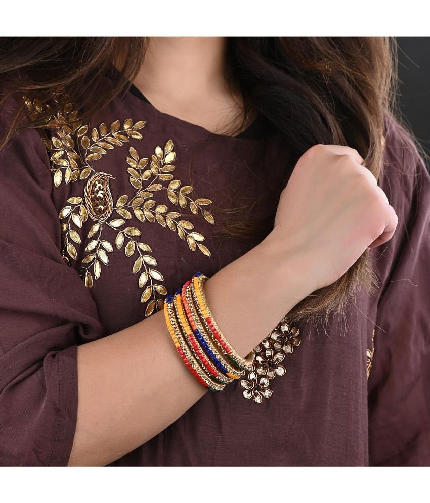 Exclusive Men Somil Multicolor Bangle Set ( Pack of 84 ) - None 2025 at ShopCircuit | ONDC