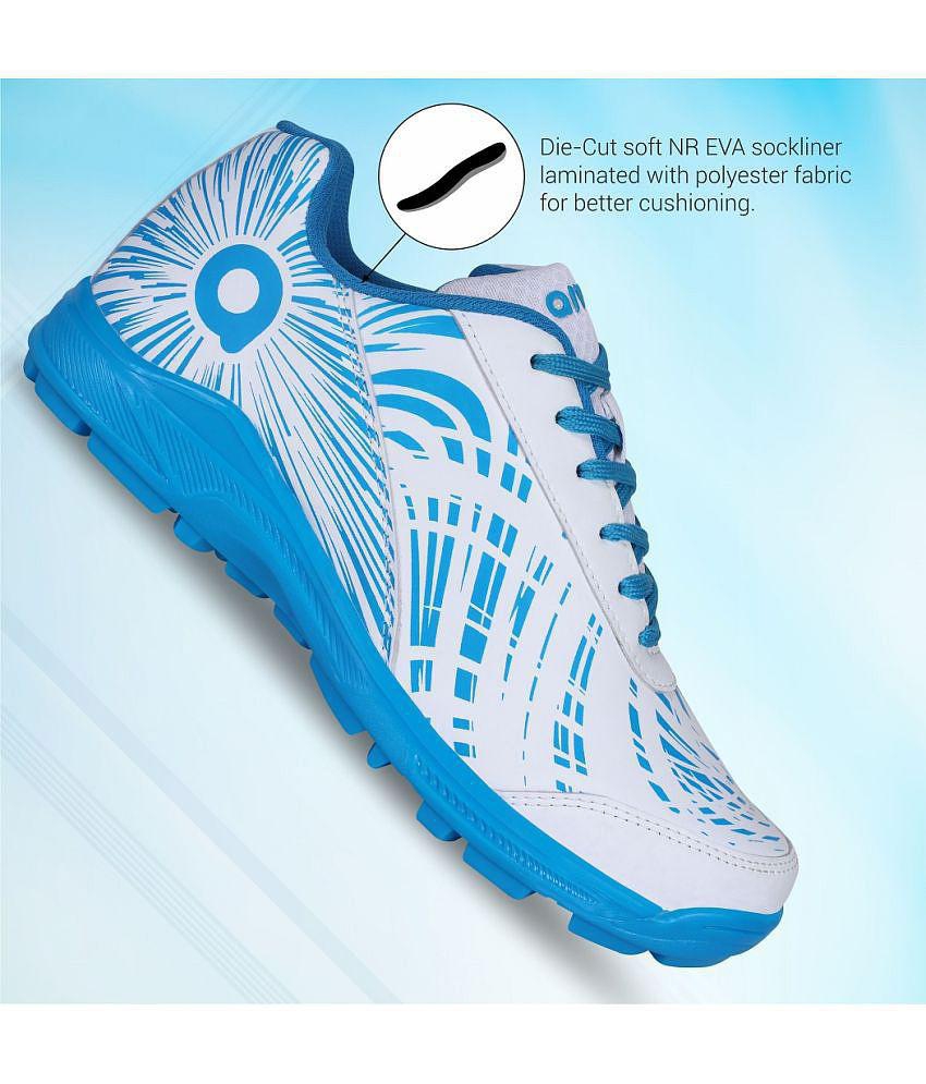 Elegant Men Aivin County Blue Cricket Shoes - 9 2025 at ShopCircuit | ONDC
