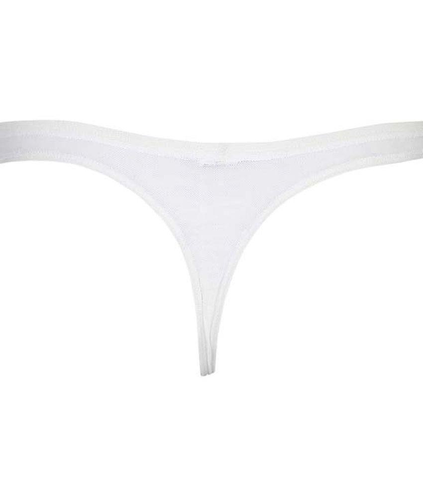 Trendy Men La Intimo - White Polyester Men's Thongs ( Pack of 1 ) - 90 2025 at ShopCircuit | OND